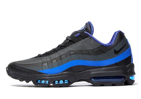 Nike Synthetic Air Max 95 Ultra Essential in Black/Blue (Blue) for Men - Lyst