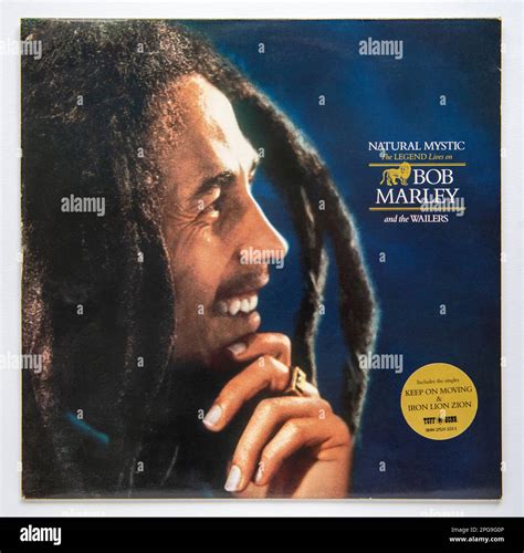 LP cover of Natural Mystic, a collection of album tracks by Bob Marley, which was released in ...