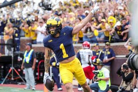 Michigan's Roman Wilson not surprised by breakout 2023: 'Not in a cocky ...