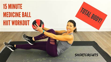 15 MINUTE MEDICINE BALL HIIT WORKOUT - TOTAL BODY CIRCUIT - Fitness Armies