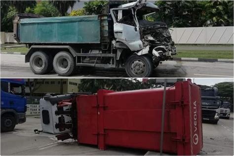 Tipper truck driver dies in hospital after accident involving trailer ...