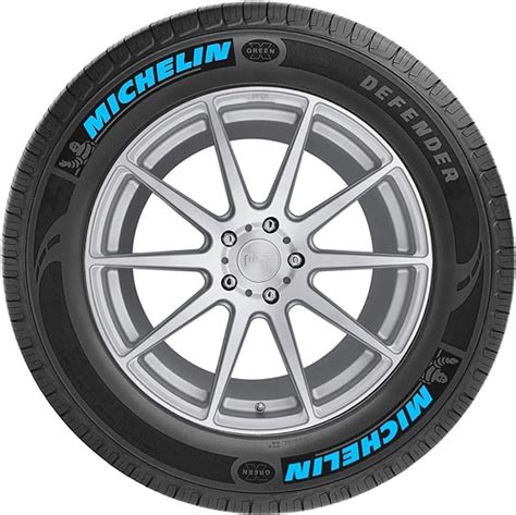 إطار نصف قطر من ميشلان ديفيندر T+H مع حروف إطار أزرق - 215/60R17 96H : Amazon.eg: السيارات