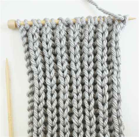 How to Knit an Infinity Scarf Using Fisherman Rib Stitch (FREE pattern ...