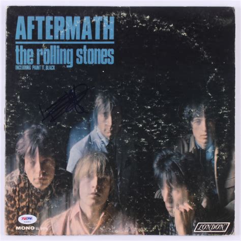 Keith Richards Signed The Rolling Stones "Aftermath" Vinyl Record Album (PSA LOA) | Pristine Auction