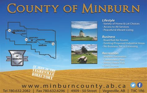 County of Minburn – Vegreville Directory