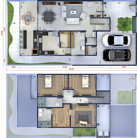 Planos Casas Modernas - Noella Blog