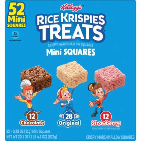 Rice Krispies Treats Variety Pack Mini Marshmallow Snack Bars, 52 ct / 0.39 oz - Ralphs