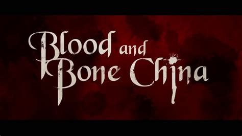 Taliesin meets the vampires: Honourable Mention: Blood and Bone China