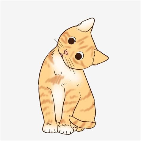 Orange Cat PNG Transparent, Cat Orange Cartoon, Pets, Cartoon, Pet PNG Image For Free Download