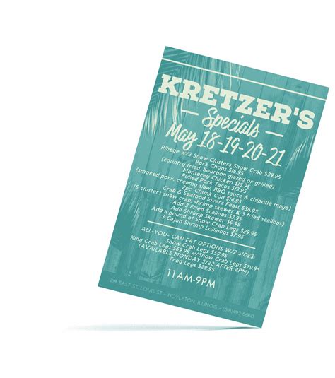 Kretzer's Grill & Bar: Steakhouses, Chicken Wing & Bar in Hoyleton, IL