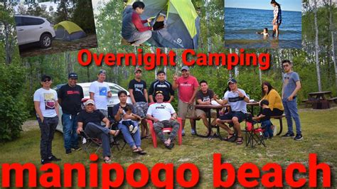 Manipogo Beach Provincial Park//Overnight Camping - YouTube