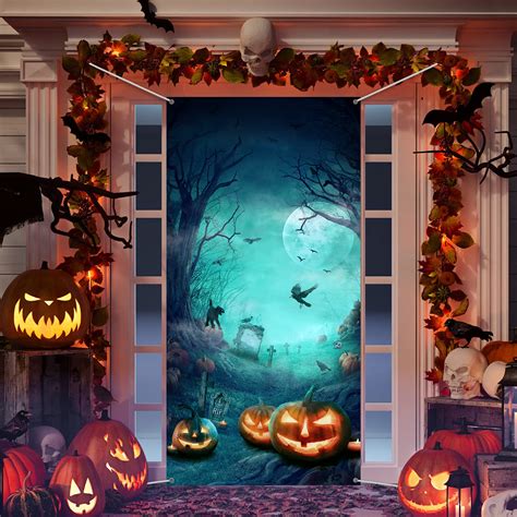 Scary Halloween Door Decorations