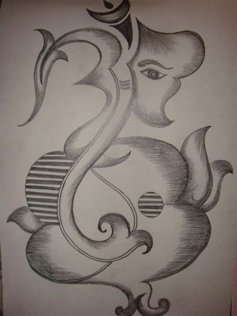 Free Ganpati Sketch, Download Free Ganpati Sketch png images, Free ClipArts on Clipart Library