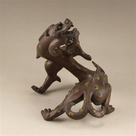 Sold Price: Vintage Chinese Bronze Fortune Dragon Statue - April 6 ...