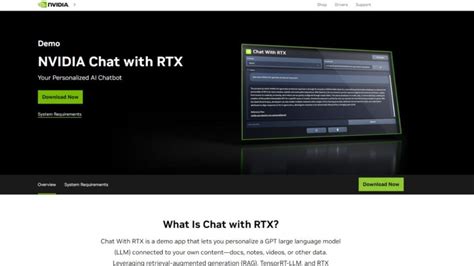 Chat With RTX - Nvidia - Cloudbooklet AI