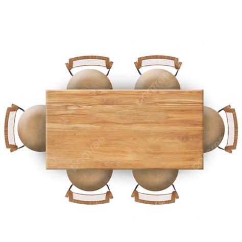 Dining Chair Top View Png