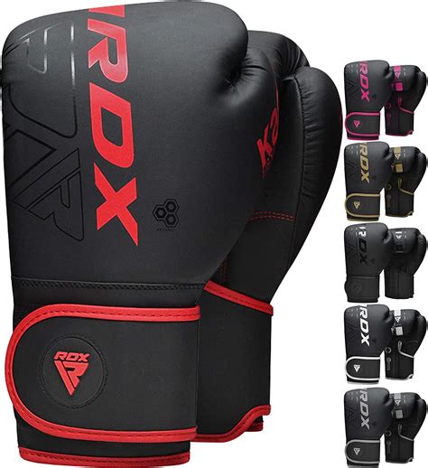 RDX Kids Boxing Gloves Sparring, KARA Patent Training Mitt, MMA, Red ...