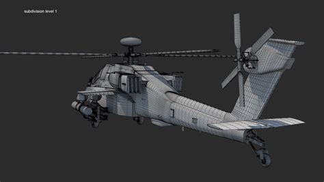 Apache Helicopter 3D model - TurboSquid 2092686