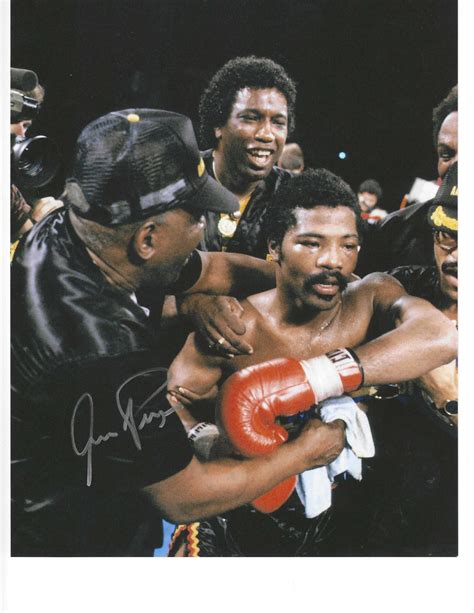 Autographed AARON PRYOR 8X10 Boxing Photo - Main Line Autographs