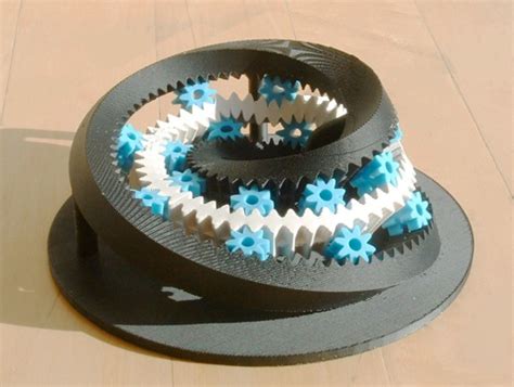 Five unusual 3D printed gears