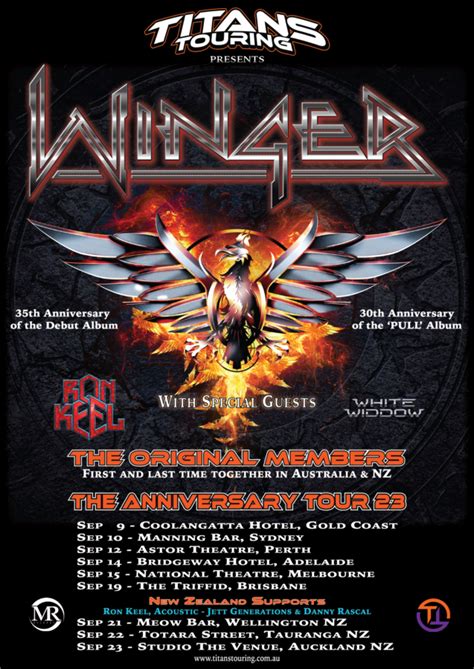 WINGER Announce First Ever Australian Tour In September | HEAVY Magazine