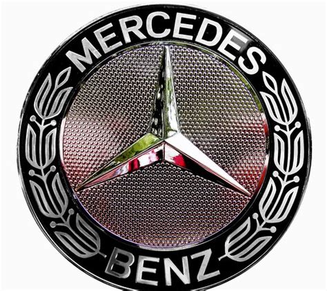 Black mercedes emblems badges