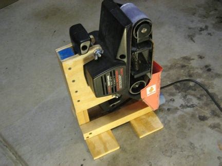 Belt Sander Stand : 4 Steps (with Pictures) - Instructables