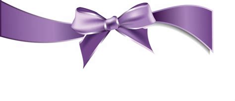 Purple Ribbon PNG Image | PNG Mart