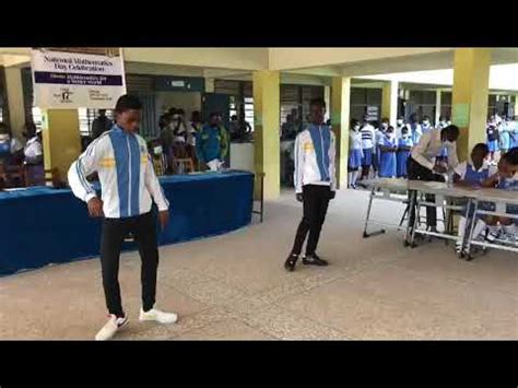 wow knust shs student performs in school - YouTube