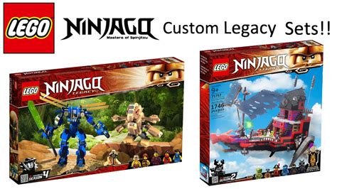 Lego Ninjago 10 Year Custom Sets!! Part 3 - YouTube