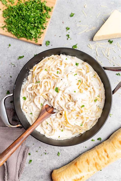 Fettuccine Alfredo - The Stay At Home Chef