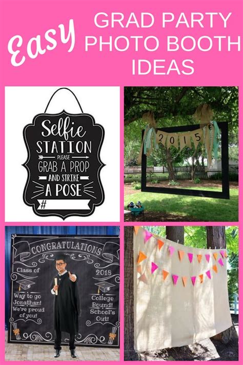 Grad Party Photo Booth Ideas - Easy DIY Photo Booth Hacks You'll Love