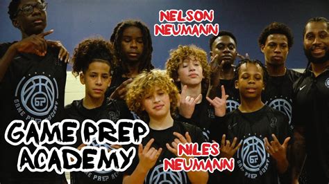 NELSON NEUMANN & NILES NEUMANN BLOW OUT WIN !! GAME PREP ACADEMY MIDDLE SCHOOL - YouTube