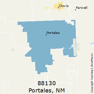 Portales (zip 88130), NM