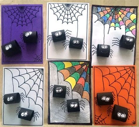 Easy Spider Crafts for Preschool and Kindergarten Kids | Halloween ...