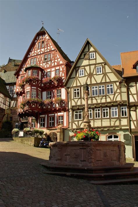 Germany Miltenberg stock photo. Image of framed, germany - 11157800