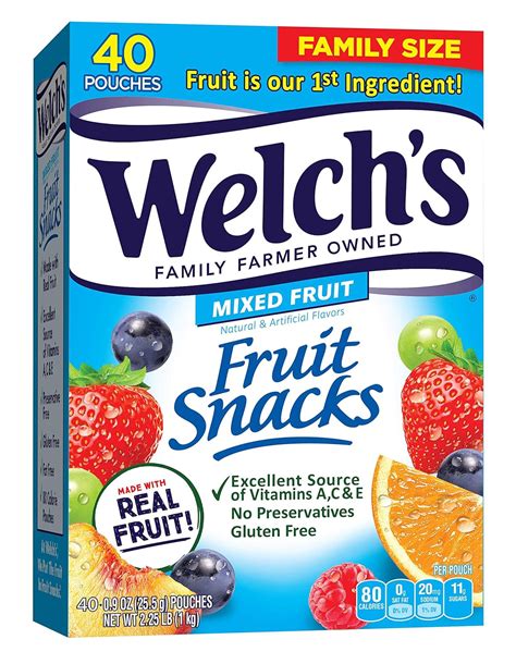 Amazon.com: Welch's Mixed Fruit, 0.9 oz, 40 Ct