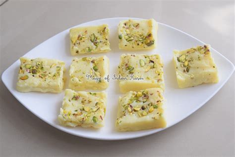 Milk Powder Burfi - Plain Barfi Recipe | Magic of Indian Rasoi