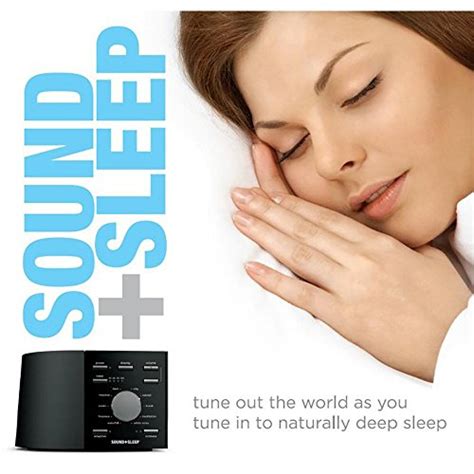 Adaptive Sound Technologies – Sound+Sleep – Sleep Therapy Machine, 10+ Natural Sounds and White ...