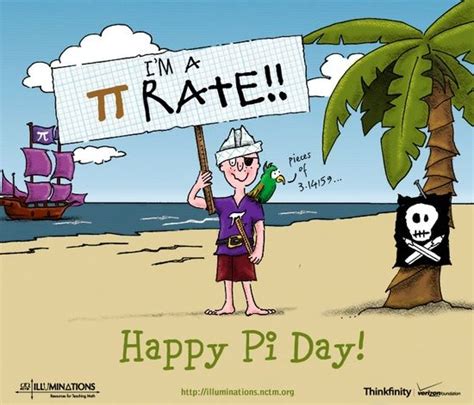 Pi Day images – make cards or send in an email – too cute! | Math cartoons, Math jokes, Happy pi day