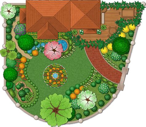 Landscape design plans, Garden design software, Landscape design drawings