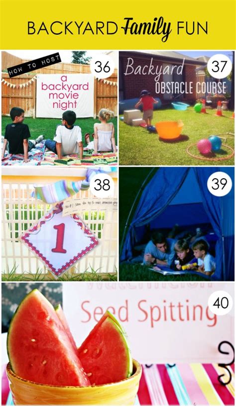 50 Fun & Easy Family Activities for Summer - Dating Divas