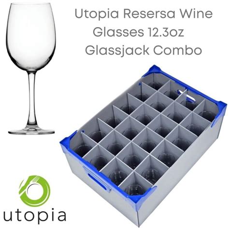 Utopia Wine Glasses and Glassware Storage Box | Glassjacks Ltd