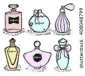 Perfume Bottles Vintage Set Free Stock Photo - Public Domain Pictures