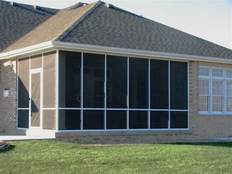 Aluminum Screened Back Porch | Screen porch kits, Screen porch panels, Porch kits