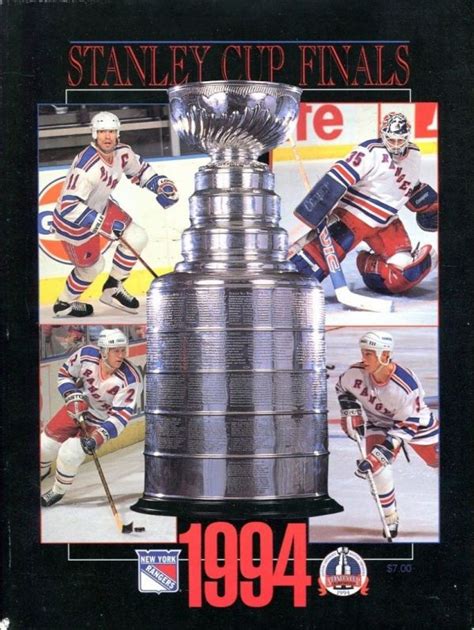 1994 Stanley Cup Finals (New York Rangers vs. Vancouver Canucks ...