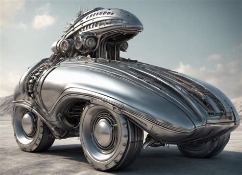 1950s sci fi alien car - AI Generated Artwork - NightCafe Creator