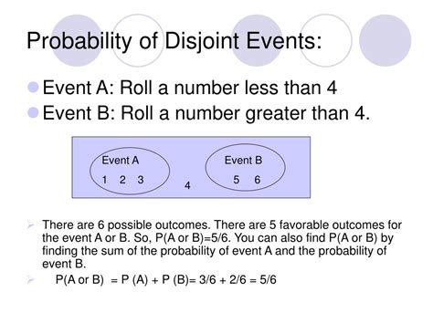 PPT - Probabilities of Disjoint and Overlapping Events PowerPoint ...