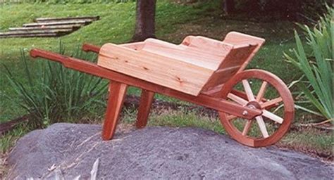 Wooden Wheelbarrow Planter Plans