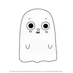 How to Draw Ghost the Boy from Summer Camp Island (Summer Camp Island ...